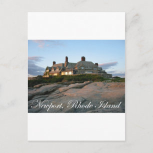 Mansion in Newport Postcard