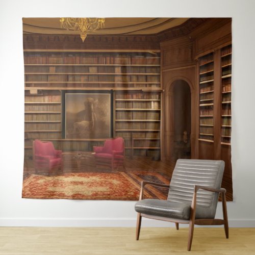 Mansion Library Tapestry