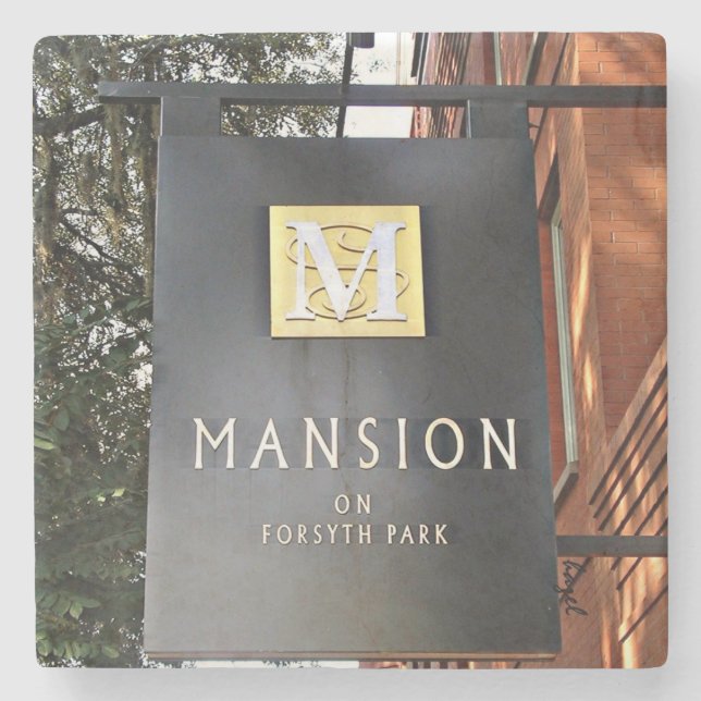 Mansion on Forsyth Park, Savannah, Georgia Coaster (Front)