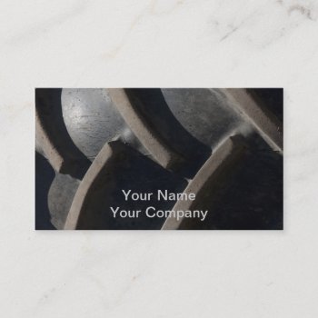 Mansize Tread Business Card by iiphotoArt at Zazzle
