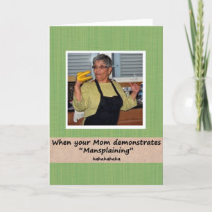 Mansplaining Card
