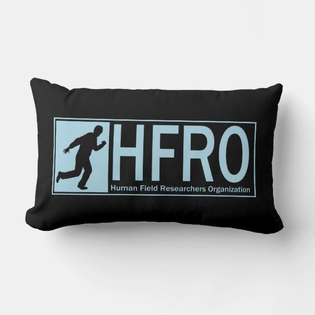 Mansquatch Lumbar Pillow (Front)