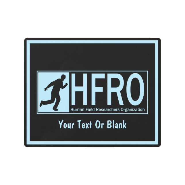 Mansquatch Metal Print (Front)