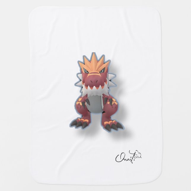 Manta Onaitsirc Pokémon collection Baby Blanket (Front)