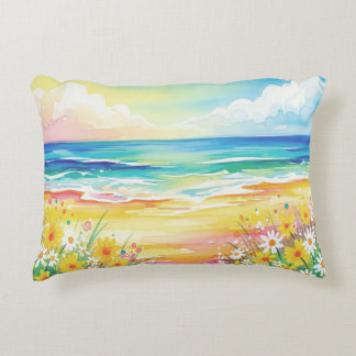 Manta playa de mi vida  accent pillow