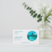 Manta Ray Business Card (Standing Front)
