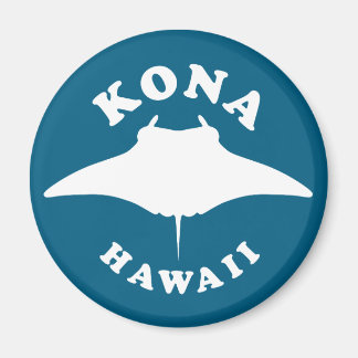 Manta Ray Diving in Kona, Hawaii Magnet