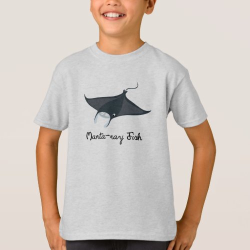 Manta Ray Fish T_Shirt
