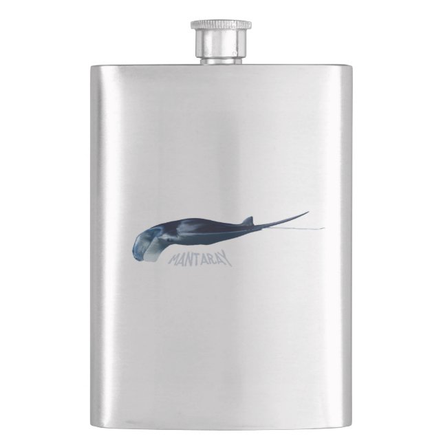 Manta Ray Flask (Front)