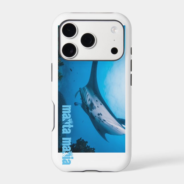 Manta ray iphone case (Back)