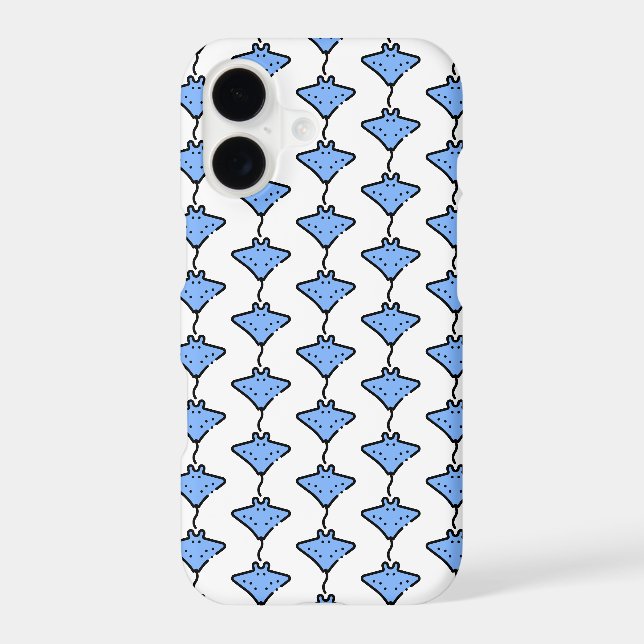 Manta ray iphone case (Back)