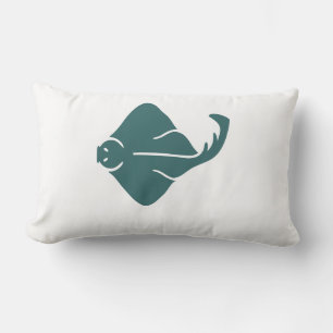 Manta Ray Lumbar Pillow