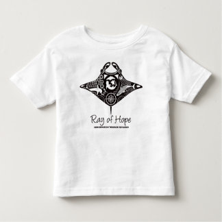 Manta Ray of Hope MMF Toddler T-shirt Black Print