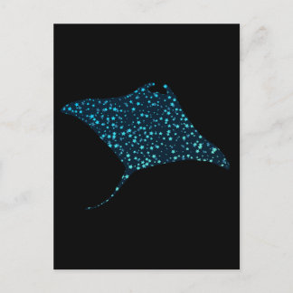 Manta Ray Postcard