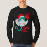 Manta Ray Santa Christmas Beach Manta Claus T-Shirt<br><div class="desc">Manta Ray Santa Christmas Beach Manta Claus</div>