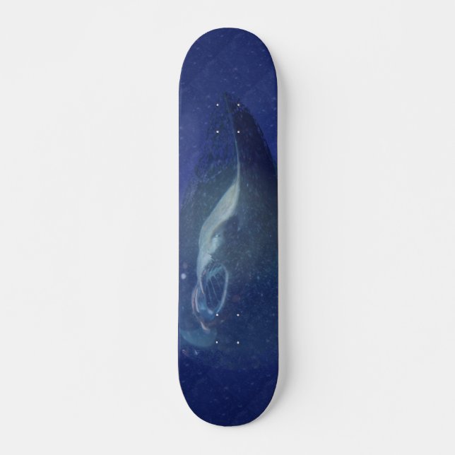 Manta Ray Skateboard Deck (Front)