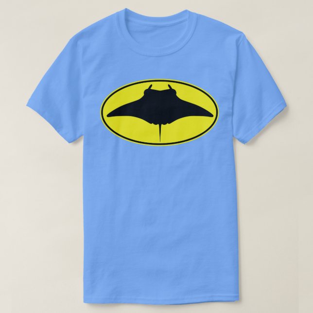 Manta Ray Stingray Logo T-Shirt (Design Front)