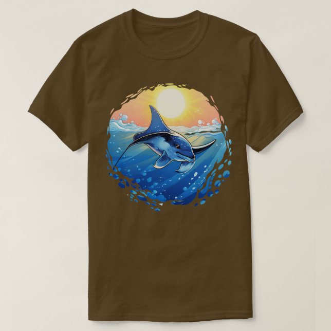 Manta Ray T-Shirt (Design Front)