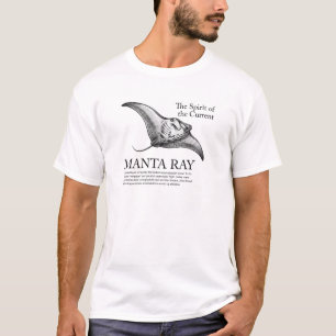 Manta Ray - The Spirit of the Current Vintage T-Shirt