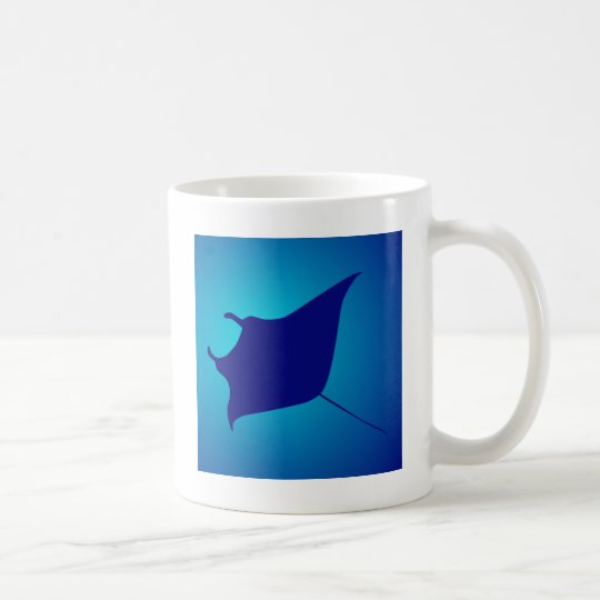 Manta skate ray coffee mug