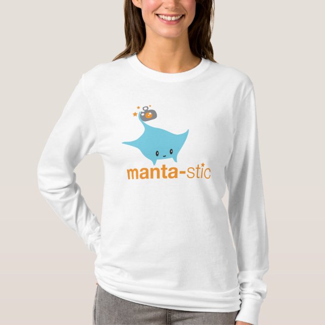 Mantas-stic! T-Shirt (Front)