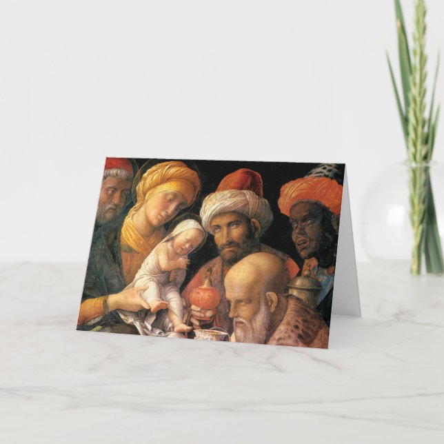 Mantegna Adoration of the Magi Holiday Card (Front)