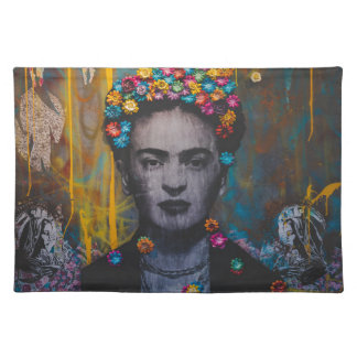 MANTEL INDIVIDUAL DE MESA FRIDA KAHLO CLOTH PLACEMAT