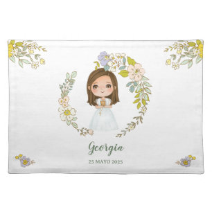 Mantel individual Primera Comunión GEORGIA Cloth Placemat