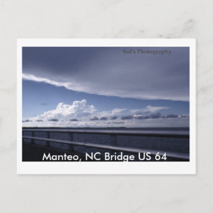 Manteo, NC Bridge US 64 Postcard