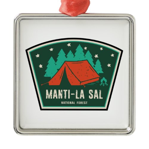 Manti-La Sal National Forest Camping Metal Ornament
