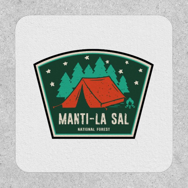 Manti-La Sal National Forest Camping Patch (Front)
