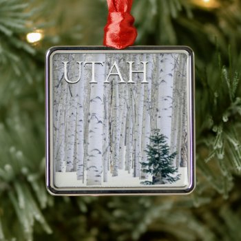 Manti-lasal National Forest  Utah Metal Ornament by OneWithNature at Zazzle