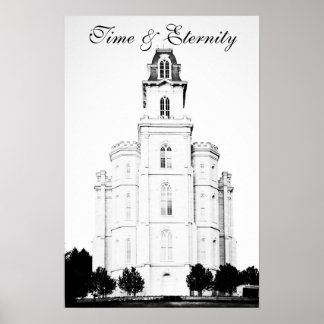 Manti Temple Poster