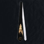Manti Temple (Tie) Tie<br><div class="desc">Wonderful gift for missionaries, grooms, temple workers, hubbies, brothers, and sons that are members of the Church of Jesus Christ of Latter-day Saints.</div>