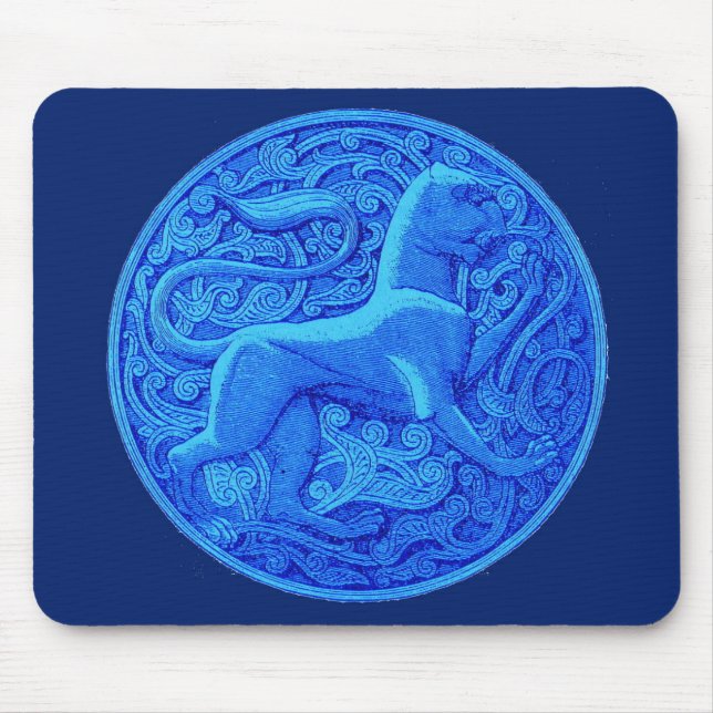 manticore in blue mouse pad (Front)