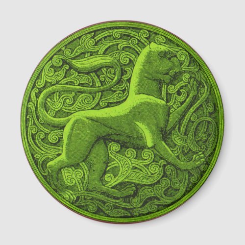 manticore in green magnet