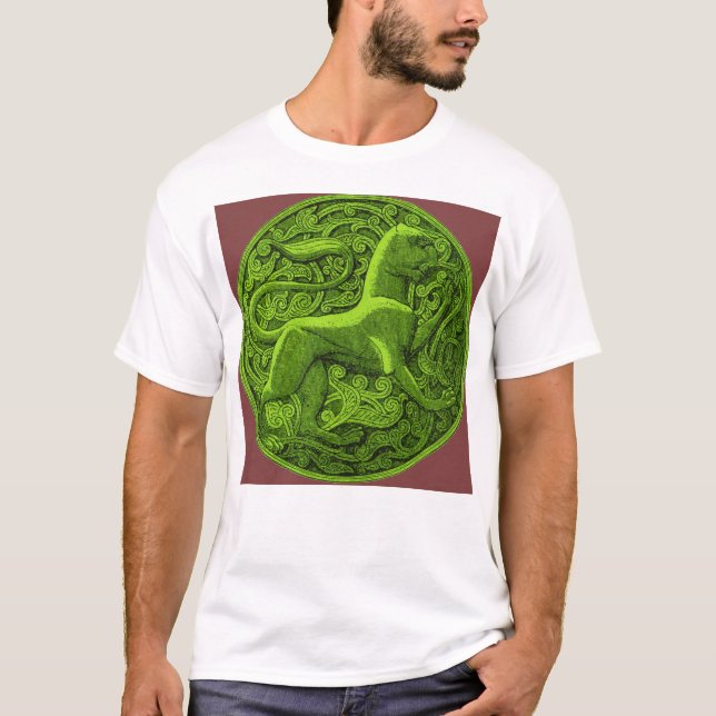 manticore in green T-Shirt (Front)