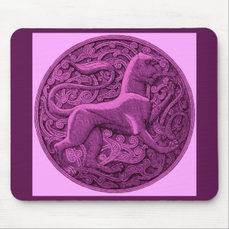 manticore in purple mouse pad