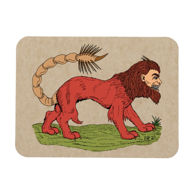 Manticore Magnet (Horizontal)