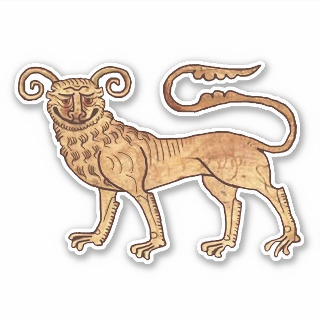 Manticore Vinyl Sticker (Front)