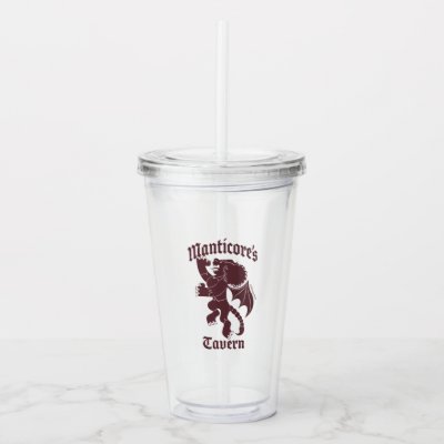 Manticore's Tavern Acrylic Tumbler