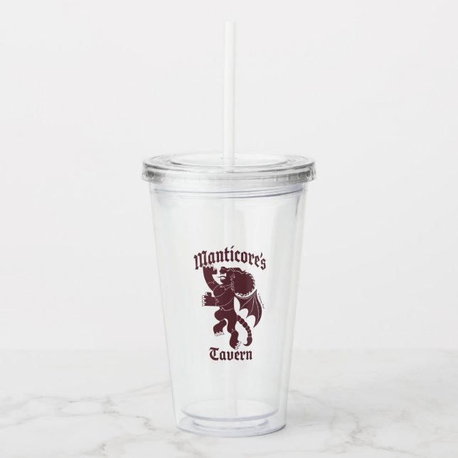 Manticore's Tavern Acrylic Tumbler (Front)