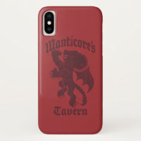 Manticore's Tavern iPhone X Case