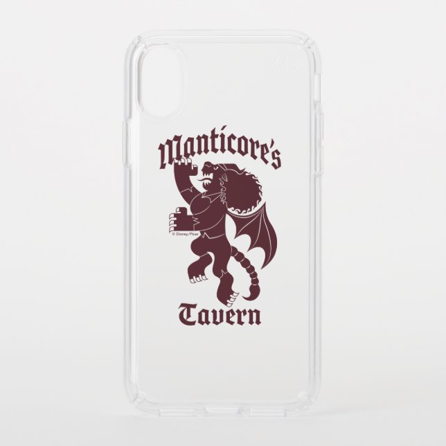 Manticore's Tavern Speck iPhone XS Case (Front)