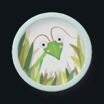 Mantis Bug Insect Paper Plate Outdoor Party<br><div class="desc">♥ Give the perfect finish to your table decor with these beautiful napkins. All details are HAND-DRAWN so you can be sure this design is one-of-a-kind. Mantis Bug Insect Paper Plate Outdoor Party theme.</div>