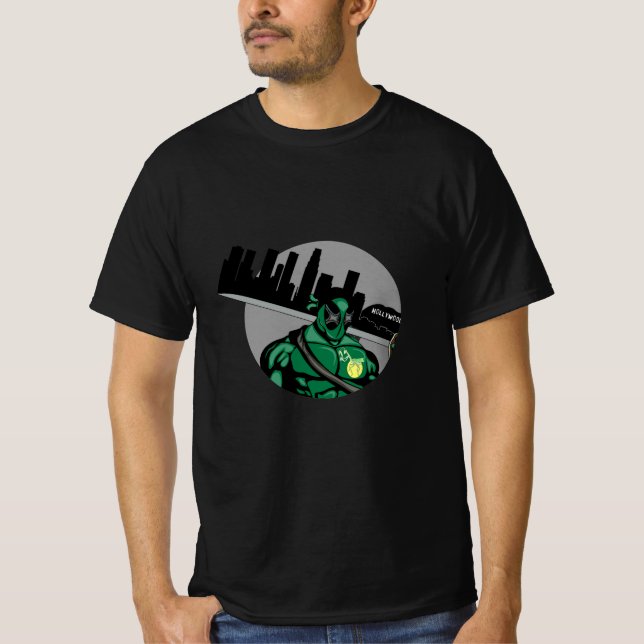 Mantis Man: Emerald God T-Shirt (Front)