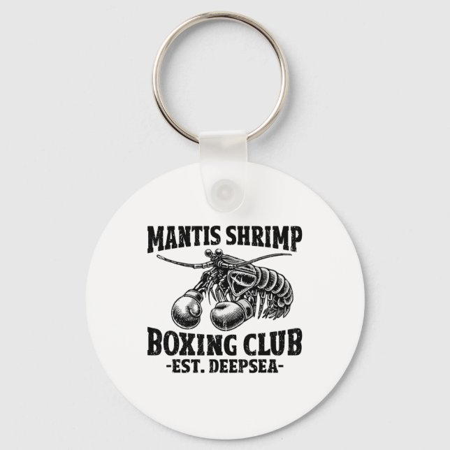 Mantis Shrimp Boxing Pea Mantis Shrimp  Keychain (Front)