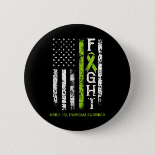 Mantle Cell Lymphoma Warrior Us Flag Button