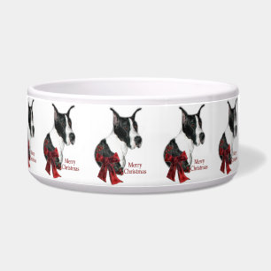 Mantle Great Dane Christmas Bowl