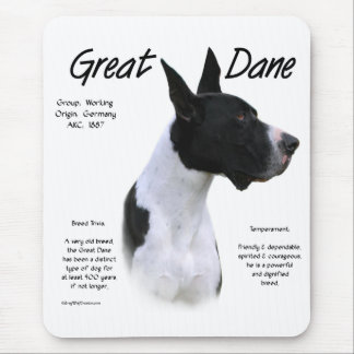 Mantle Great Dane Meet the Breed Mouse Pad
